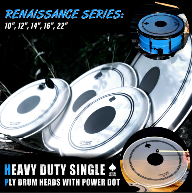 Renaissance Series Drum Head Set