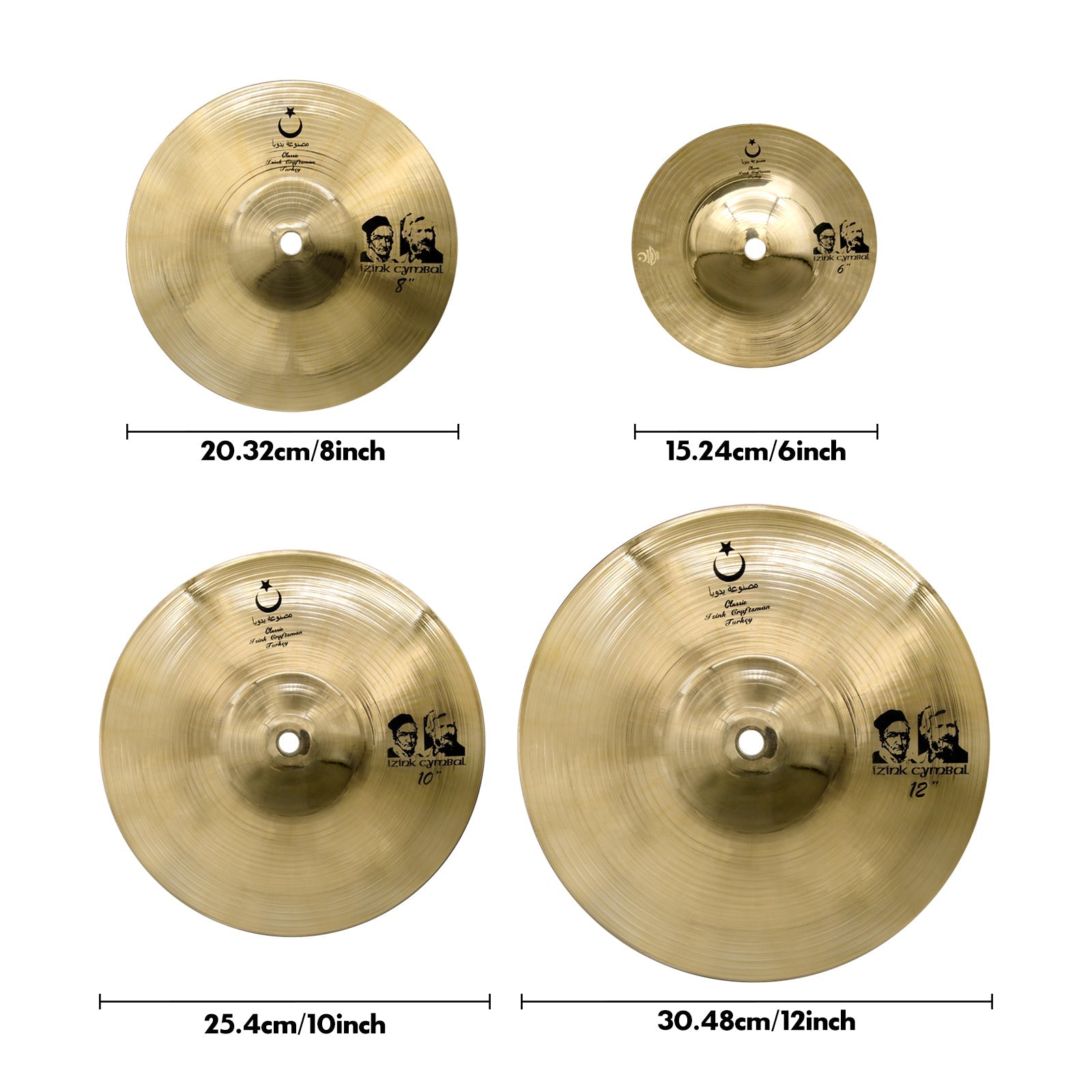 Beaello-Handmade Classic Splash Cymbal Set Beatello workshop