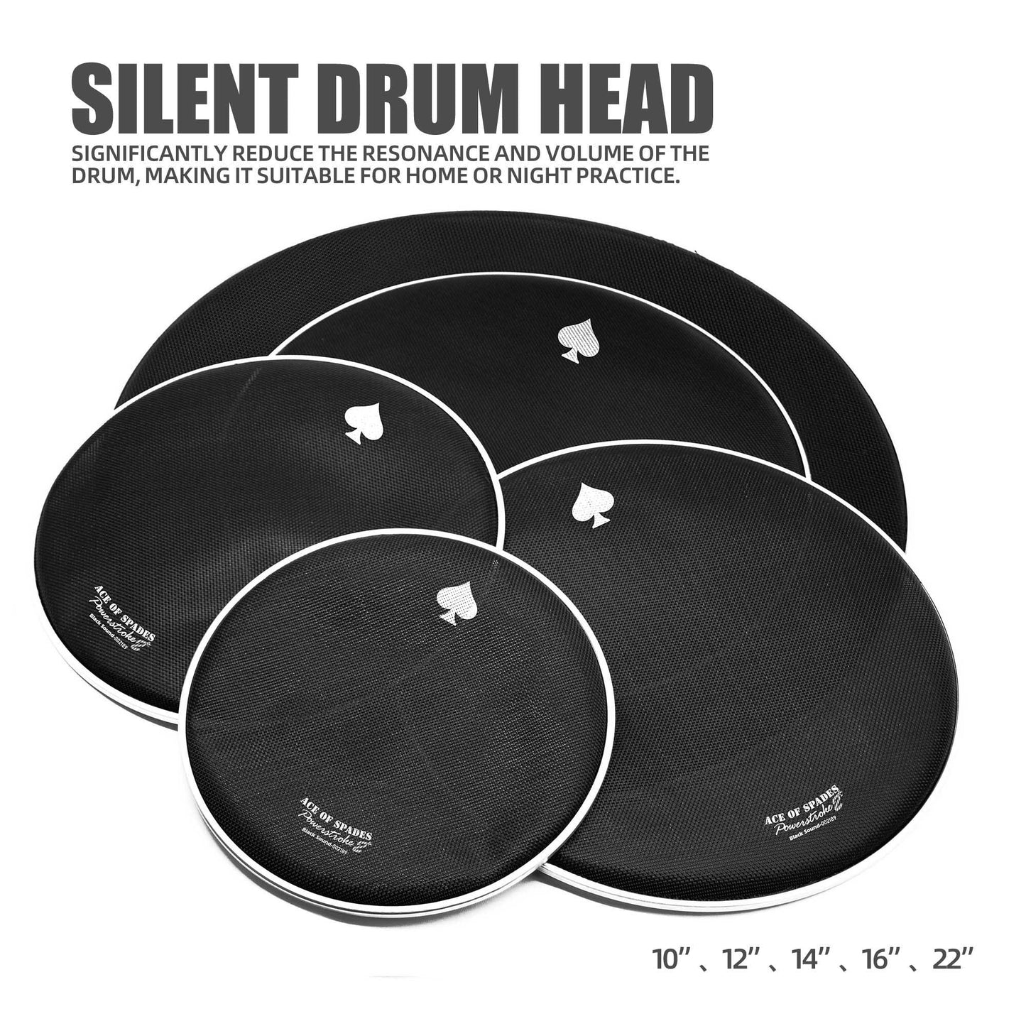 Silent Drum Head Set Beatello