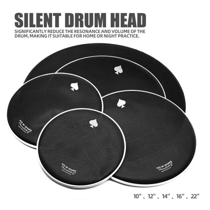 Silent Drum Head Set Beatello