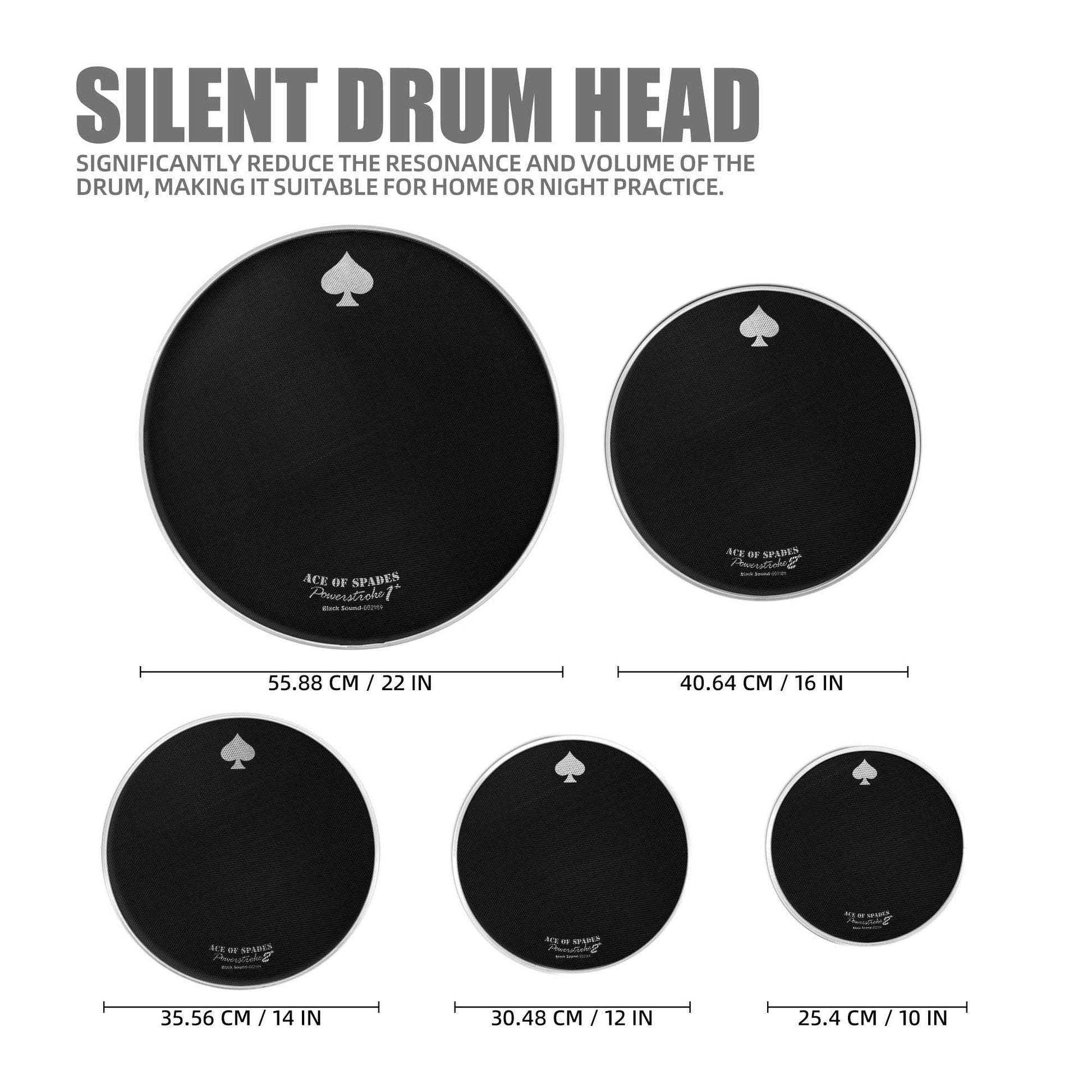 Silent Drum Head Set Beatello