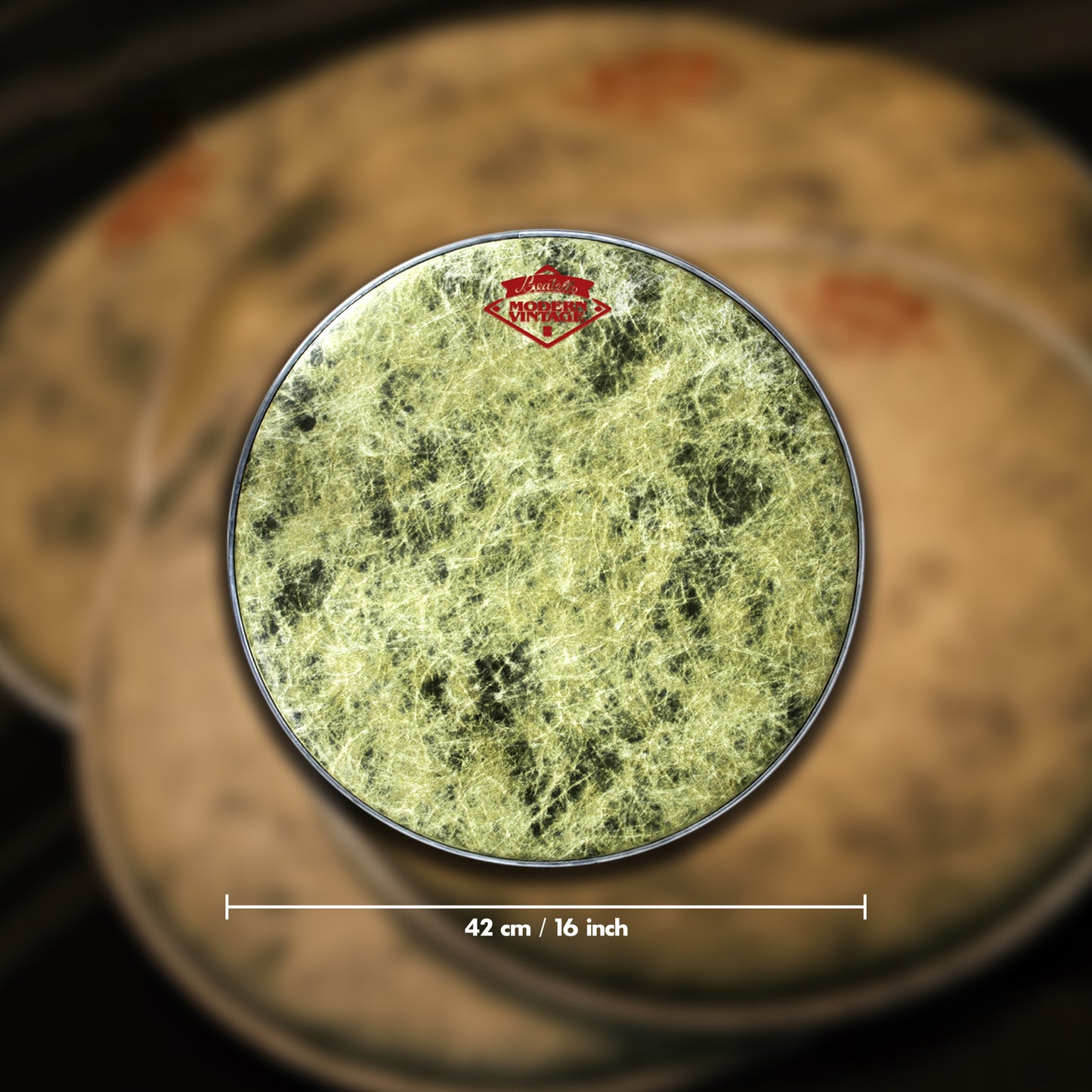 Beatello-Simulated Animal Print Drum Heads 5Pcs