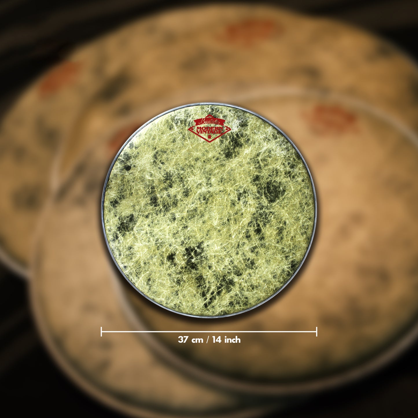 Beatello-Simulated Animal Print Drum Heads 5Pcs