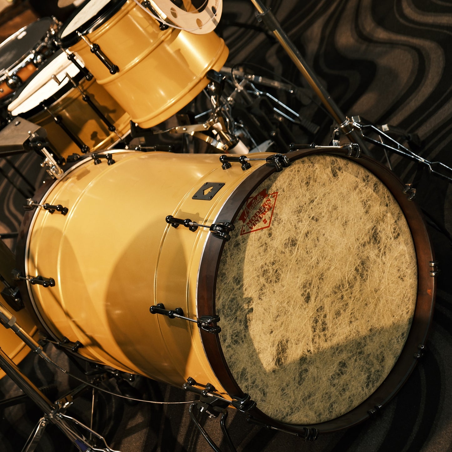 Beatello-Simulated Animal Print Drum Heads 5Pcs