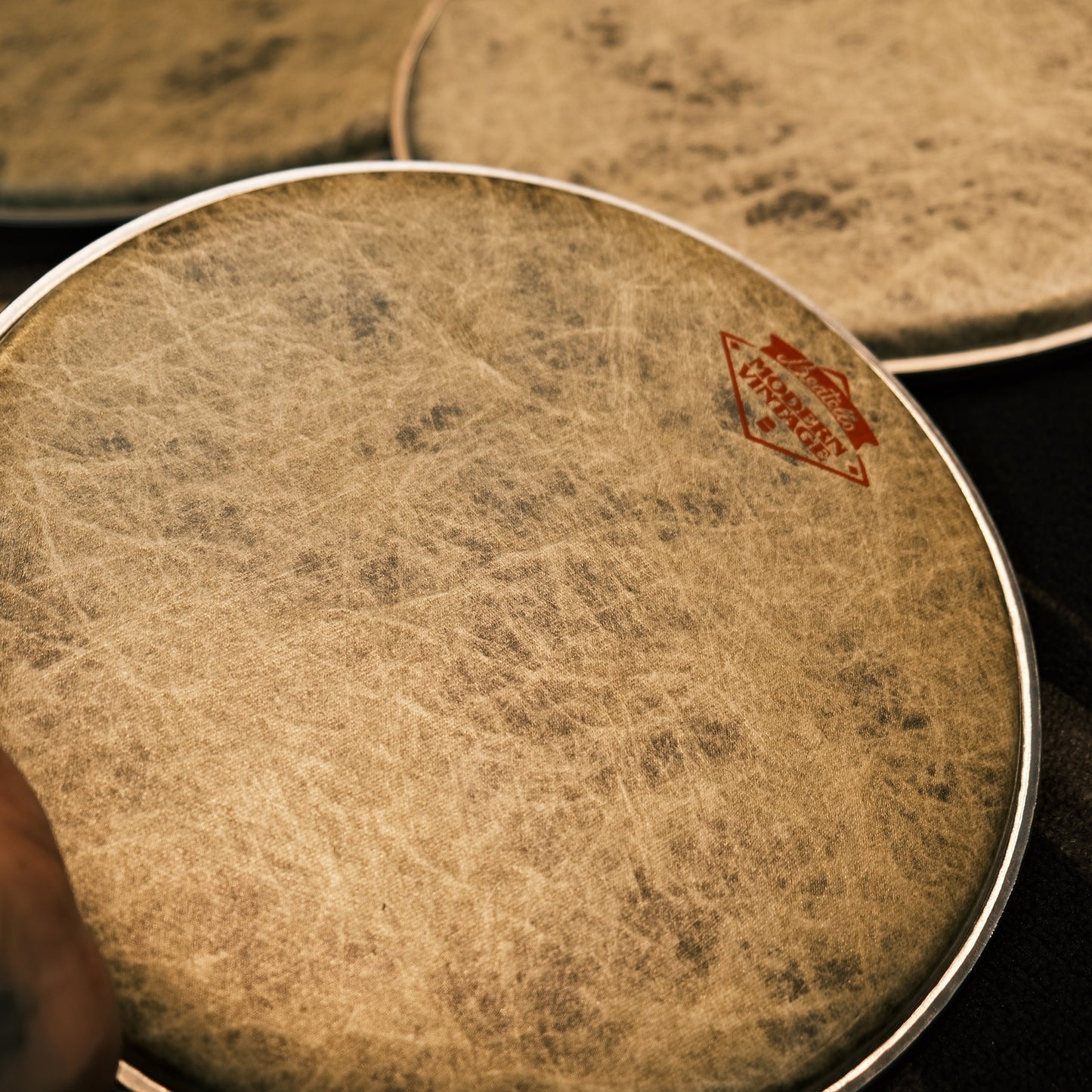 Beatello-Simulated Animal Print Drum Heads 5Pcs