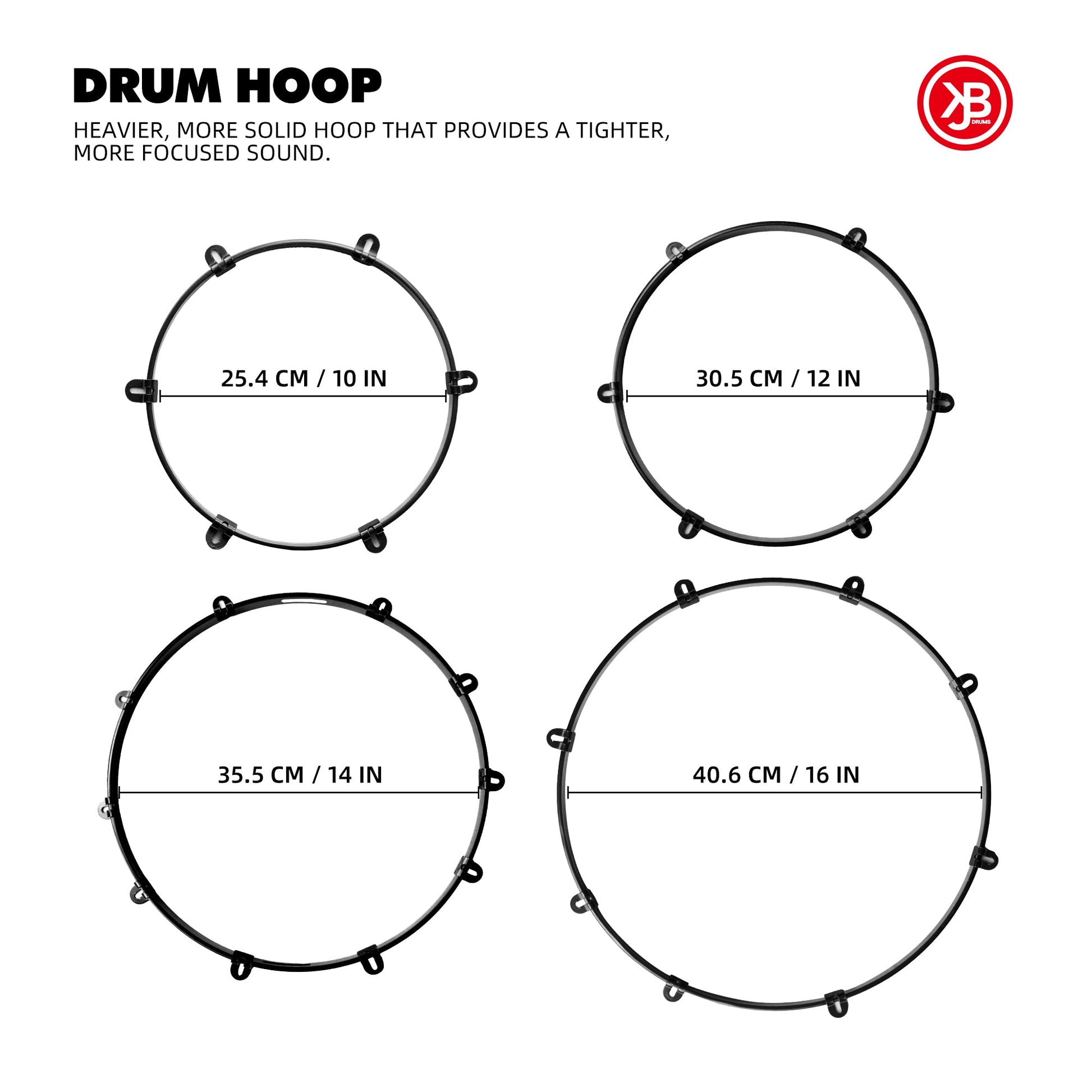 Steel Single Flange Drum Hoop Beatello