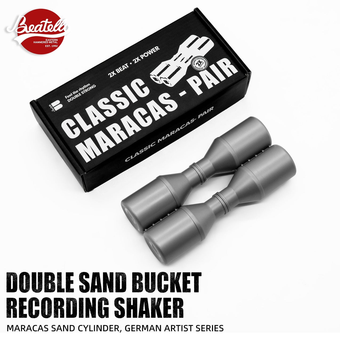 Double Sand Bucket Recording Shaker Beatello