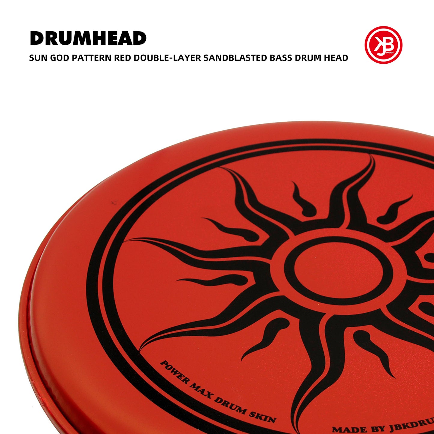 Sun God Pattern 14 In Snare Drum Head