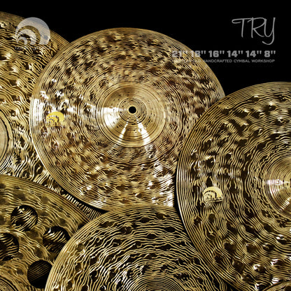 TRY series HANDMADE Cymbal Set