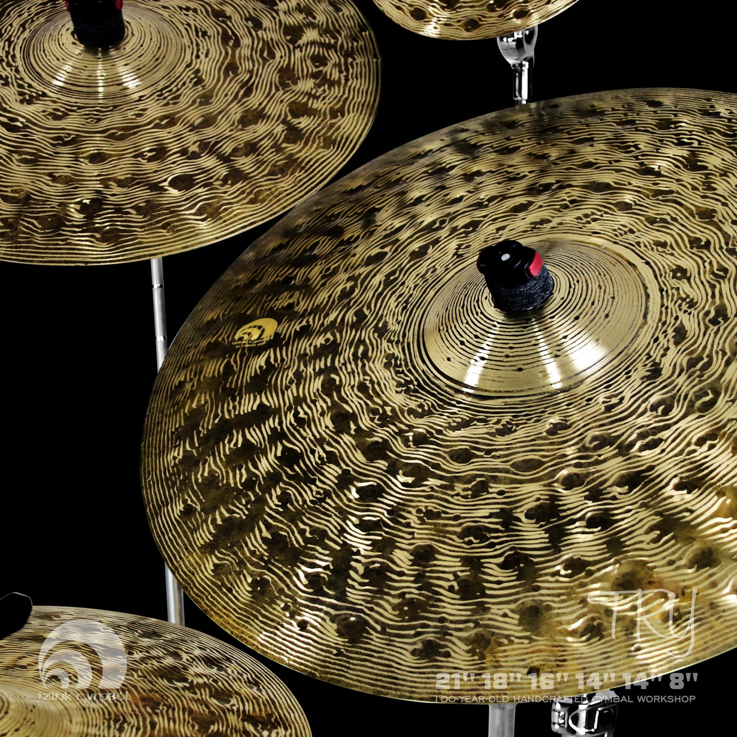 TRY series HANDMADE Cymbal Set
