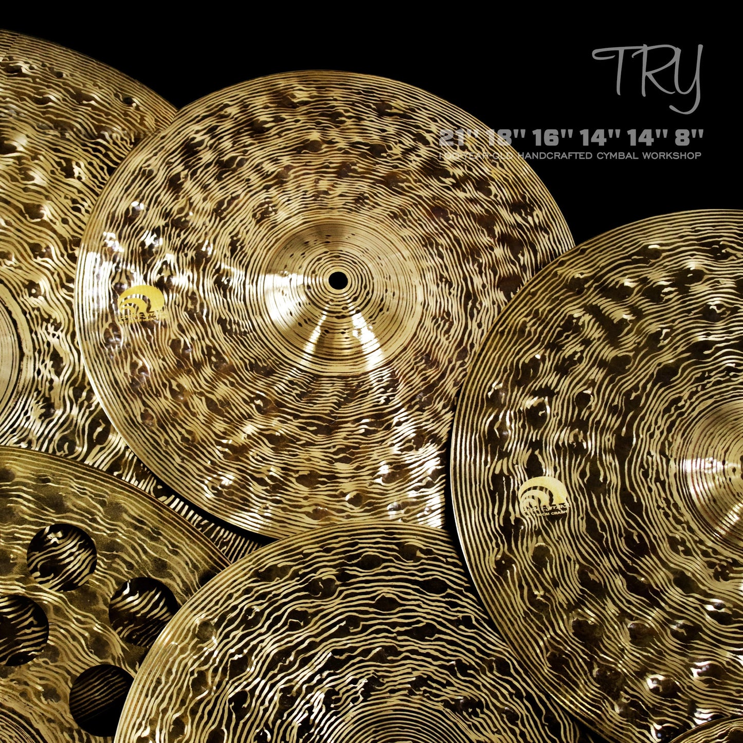 TRY series HANDMADE Cymbal Set
