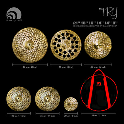 TRY series HANDMADE Cymbal Set
