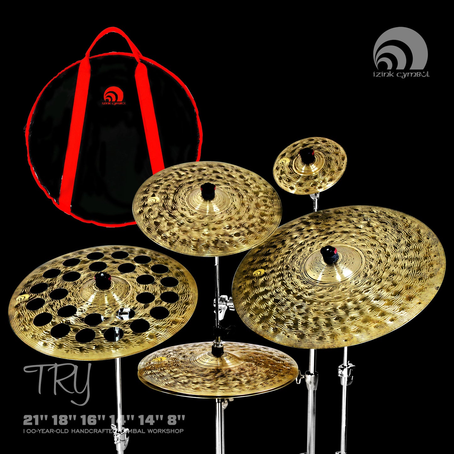 TRY series HANDMADE Cymbal Set