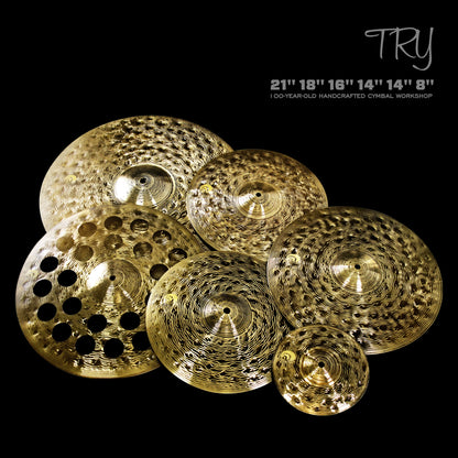 TRY series HANDMADE Cymbal Set