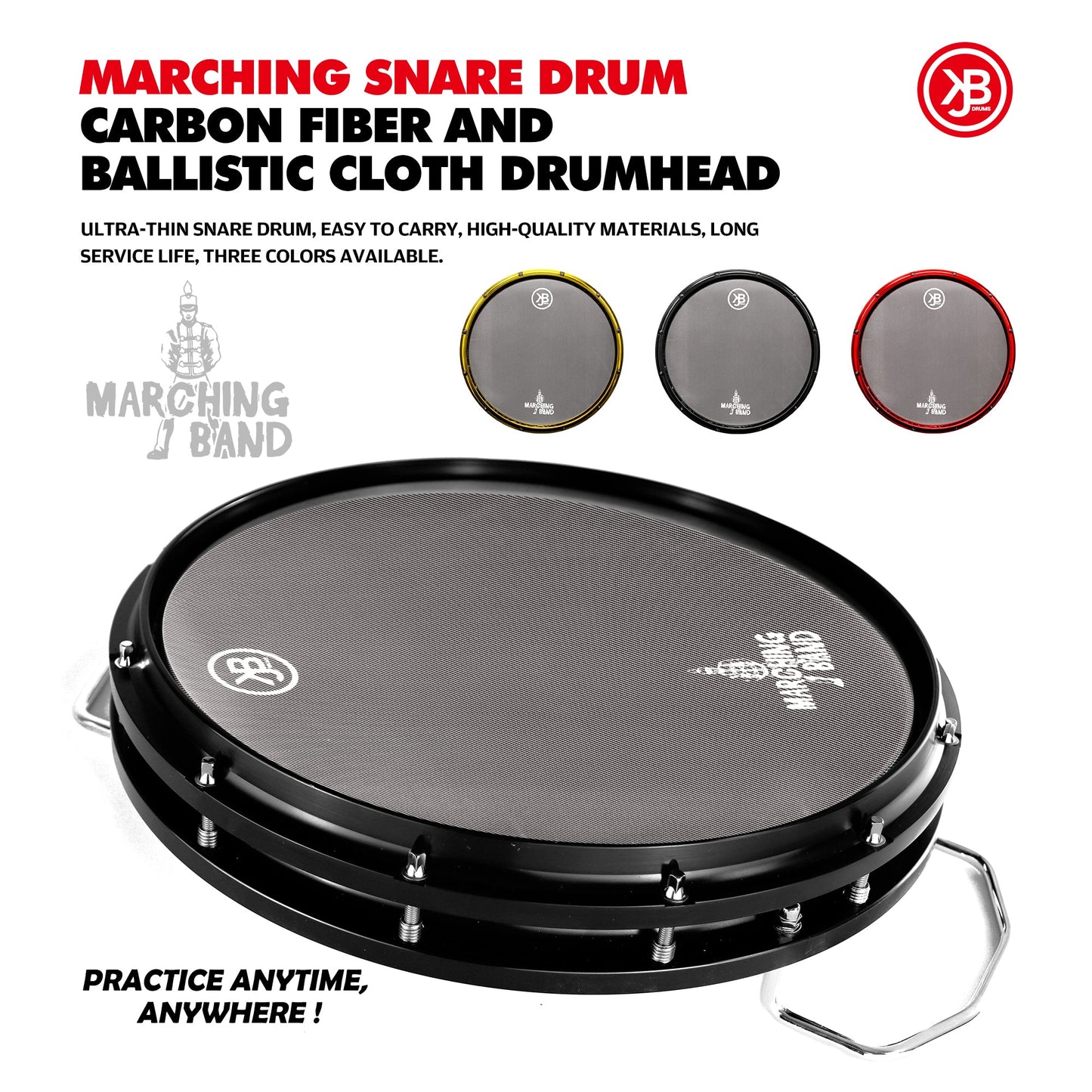 Ultra-thin Marching Snare Drum Beatello