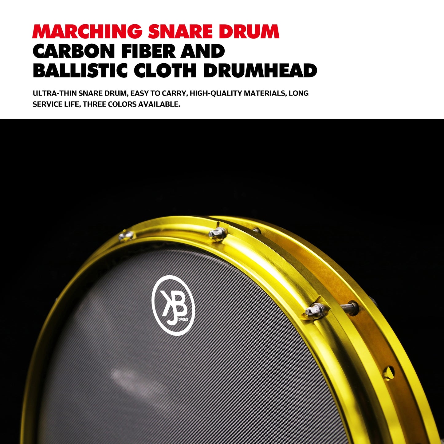 Ultra-thin Marching Snare Drum