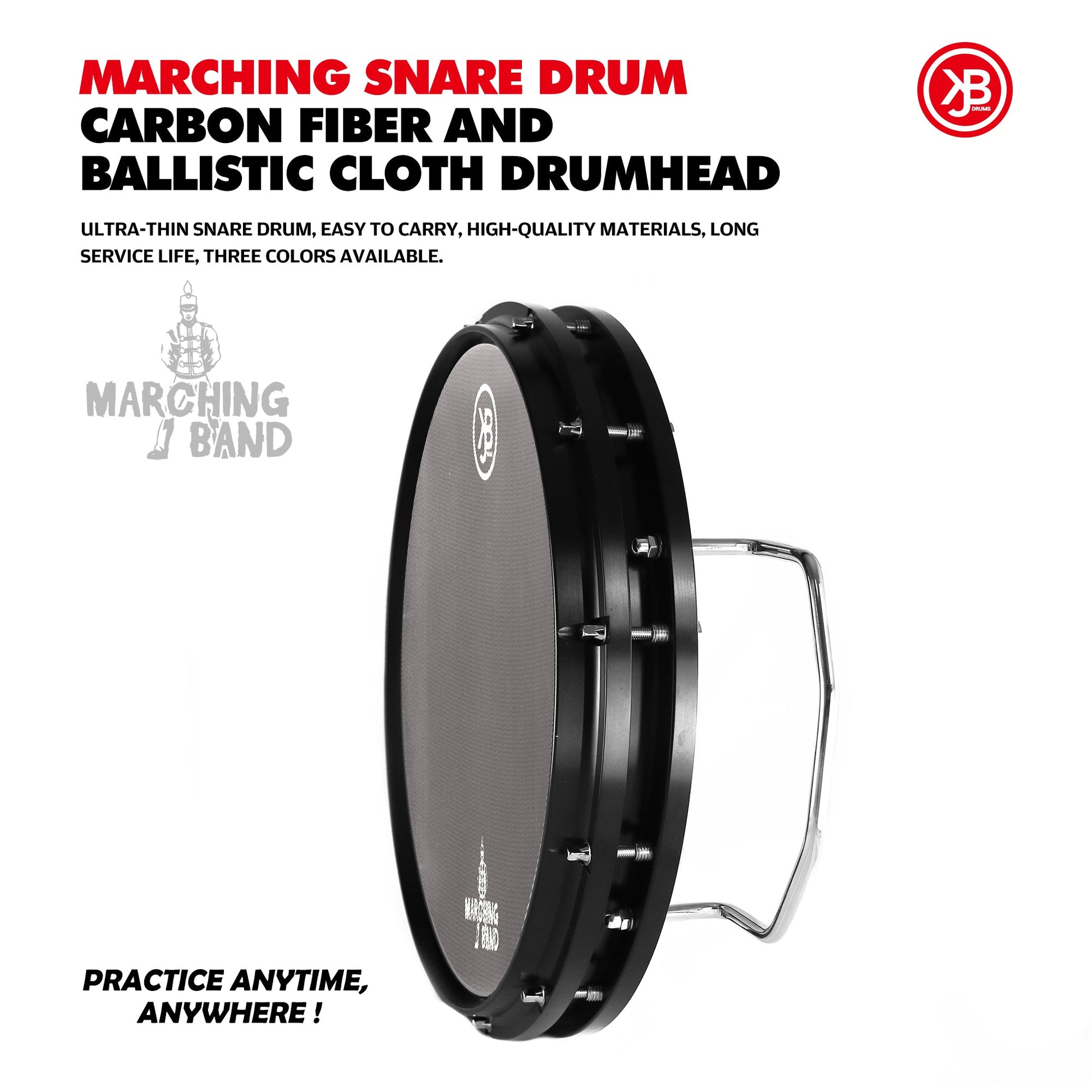 Ultra-thin Marching Snare Drum Beatello