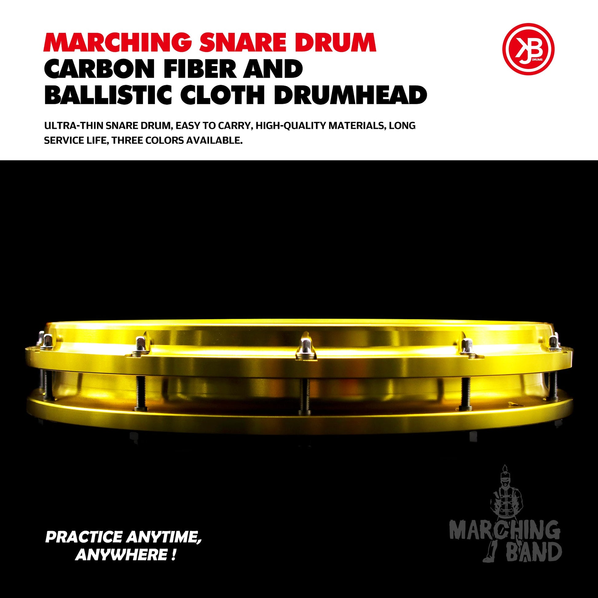 Ultra-thin Marching Snare Drum Beatello