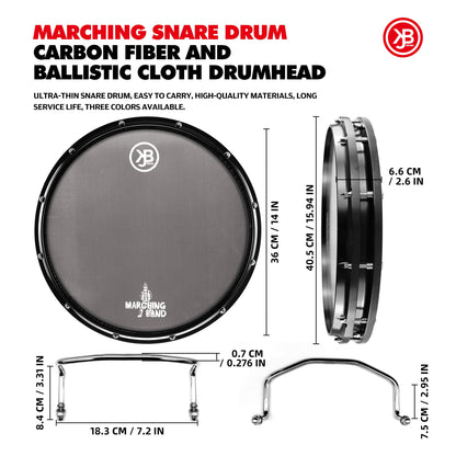 Ultra-thin Marching Snare Drum Beatello