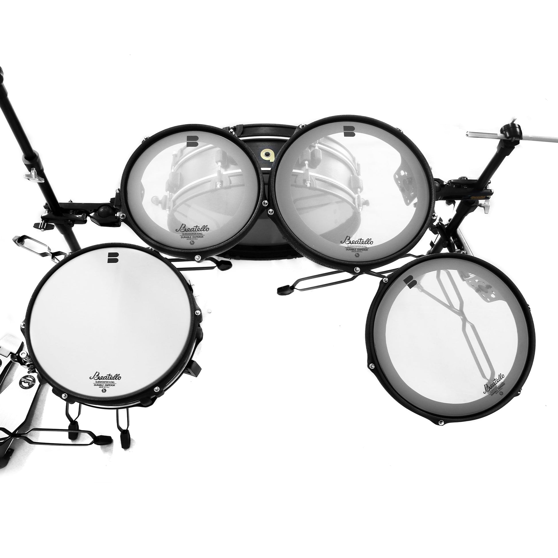 Beatello - Ultra Portable Thinner Profile Drum Pad Kit Series Beatello