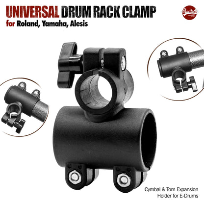 Universal Drum Rack Clamp For Roland,Yamaha,Alesis