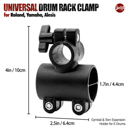 Universal Drum Rack Clamp For Roland,Yamaha,Alesis