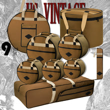 Vintage Drum Bags Set, 9-pcs Set
