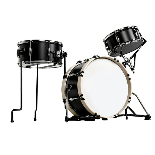 Black Jazz Serie 3pcs Drum Set, 18"