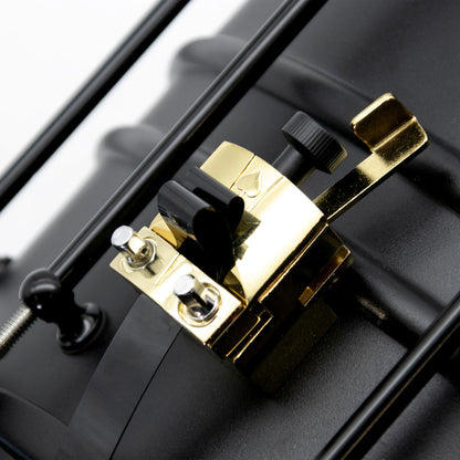 Black Steel Cannon Snare Drum, 14×8"
