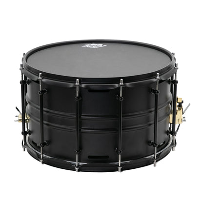 Black Steel Cannon Snare Drum, 14×8"