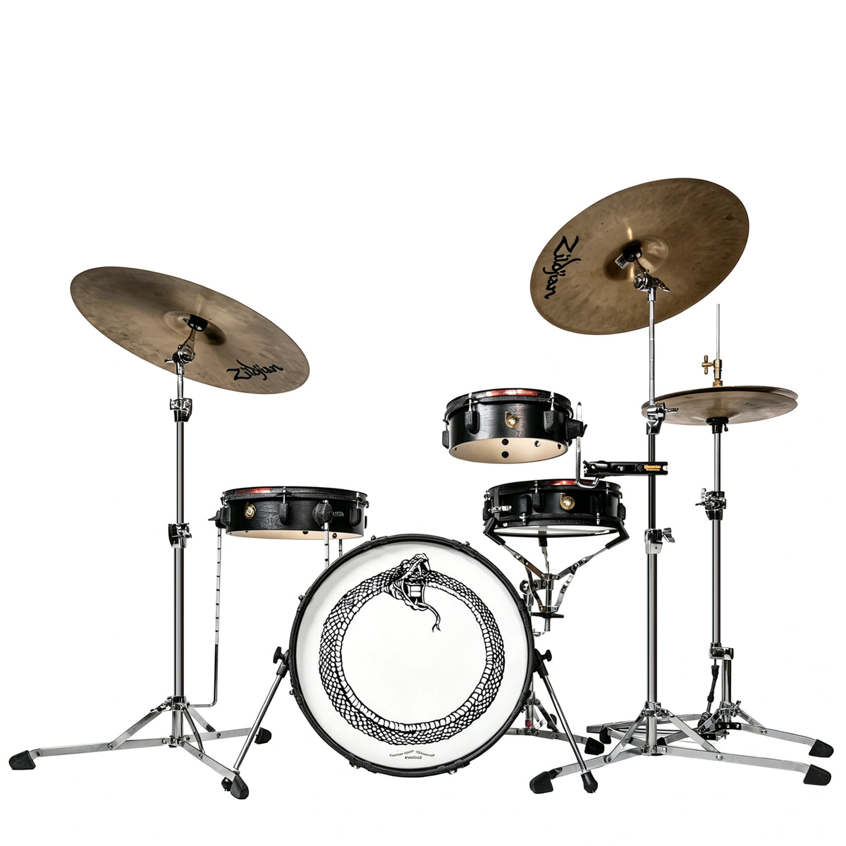 Club Series 4-piece Travel Drum Set,  18"