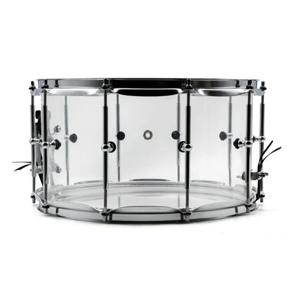 Crystal Acrylic Snare Drum,14×8"