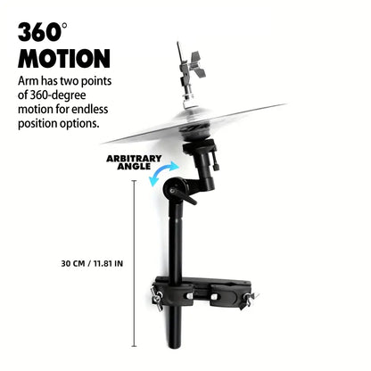 X-Hat Auxiliary Hi-Hat Boom Arm & Clamp