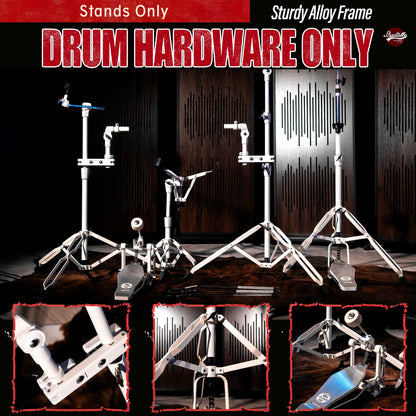 Drum Hardware white