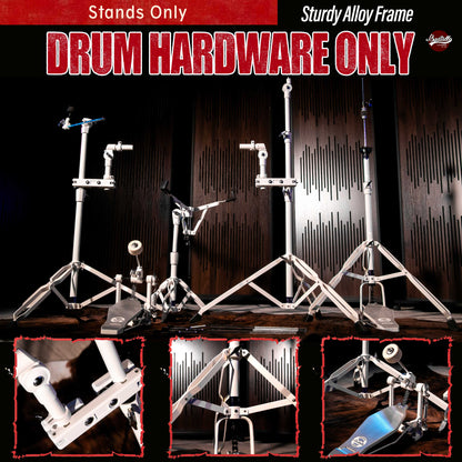 Drum Hardware white