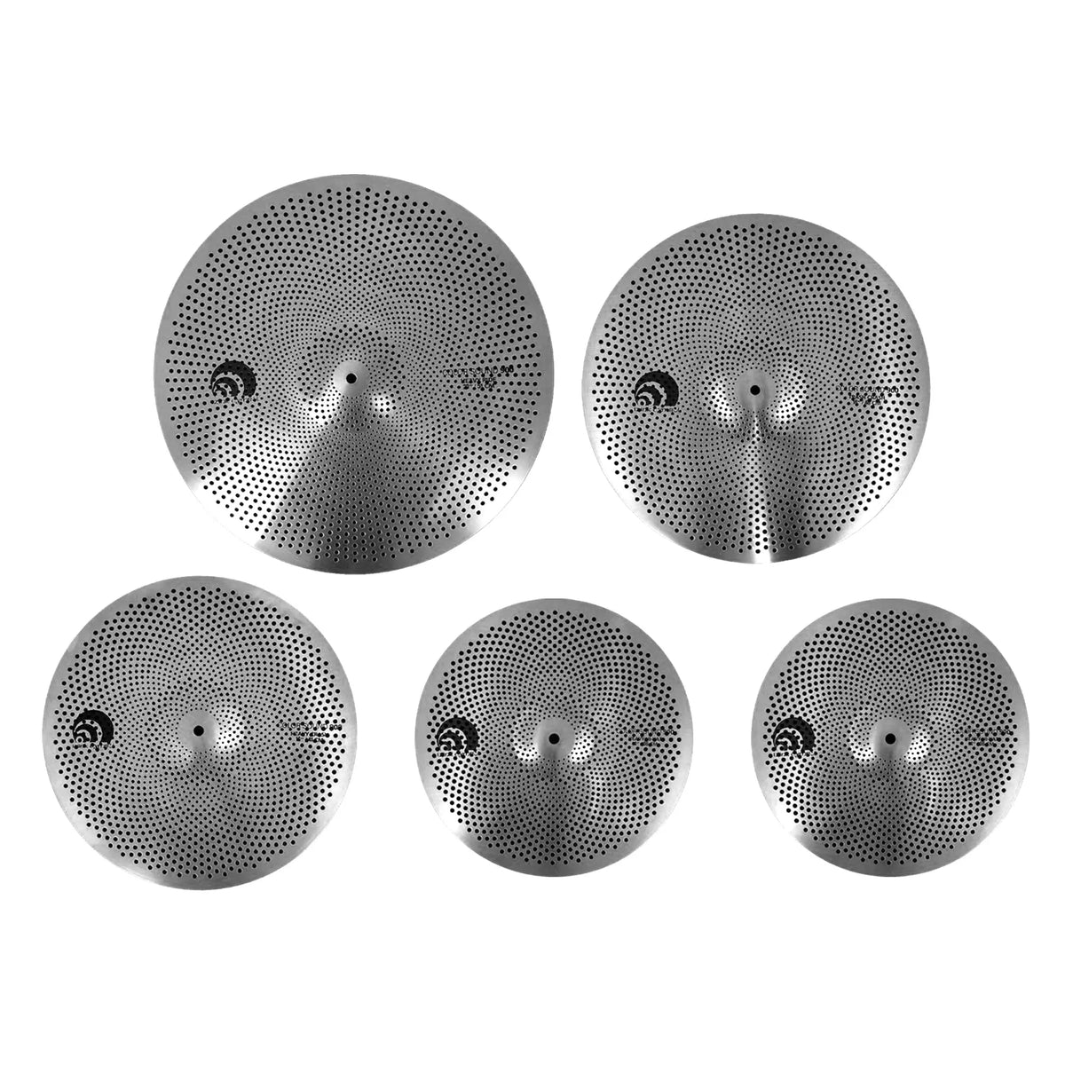 Mute 5-Piece Low Volume Cymbal Set