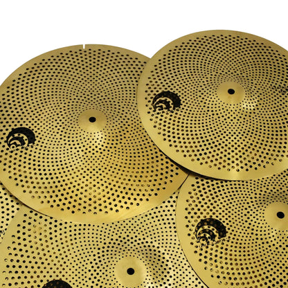 Mute 5-Piece Low Volume Cymbal Set