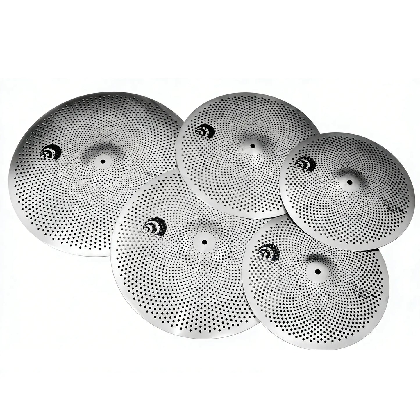 Mute 5-Piece Low Volume Cymbal Set