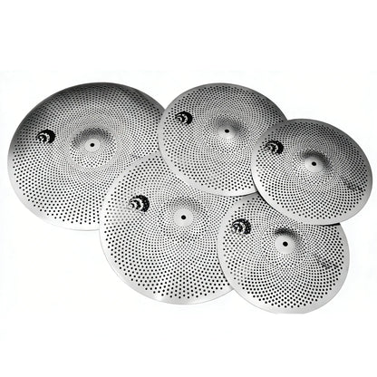 Mute 5-Piece Low Volume Cymbal Set