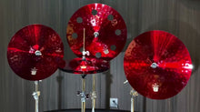 Beatello Red Cymbal Set
