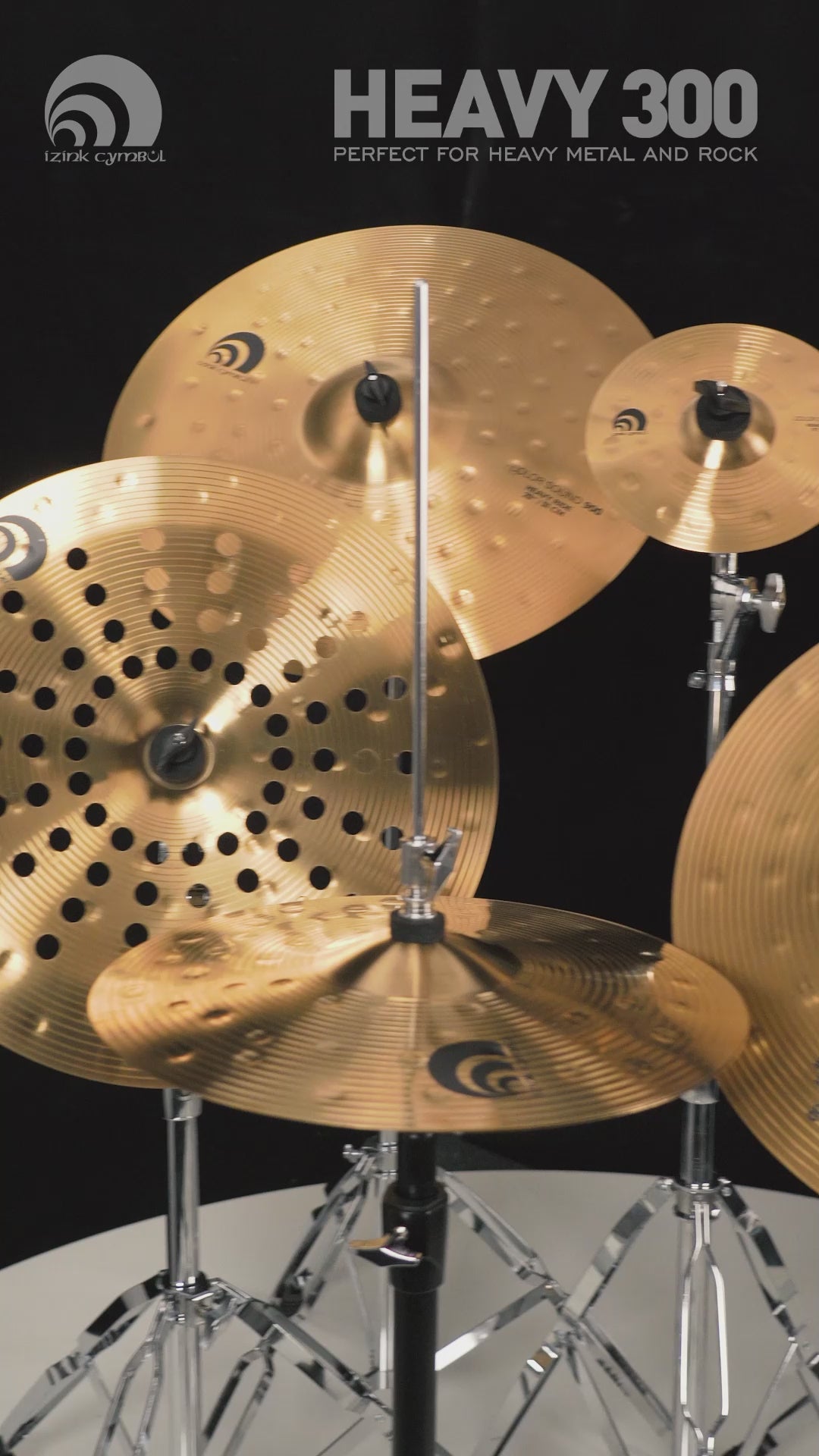 IZNIK Heavy 300 series Value Added Cymbal Set – Beatello