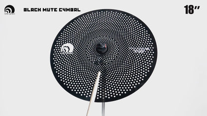 IZNIK Low Volume BLACK  series Mute Cymbal Set  5PCS