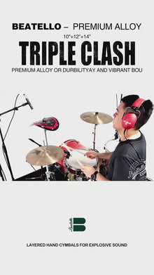 3 PCs Stacked Cymbals