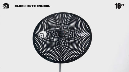 IZNIK Low Volume BLACK  series Mute Cymbal Set  5PCS