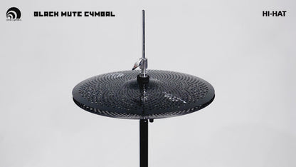 IZNIK Low Volume BLACK  series Mute Cymbal Set  5PCS