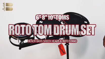 Beatello-Drums Roto Tom Drum Set （Upgraded version）