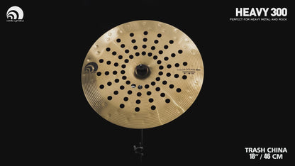 Beatello-Titanium Alloy Trash Crash Cymbal-18-Inch